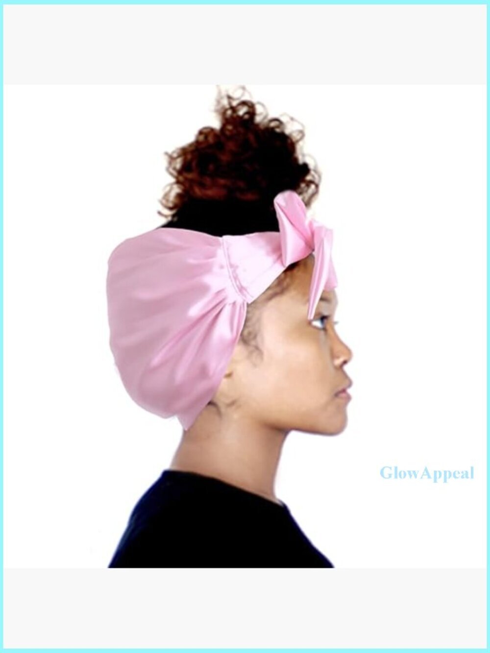 Satin Sleep Hair Wrap 2 Pack Pineapple Protector Headband Nighttime Protection